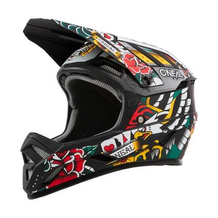 Casque Intégral O'Neal Backflip Inked Multicouleur