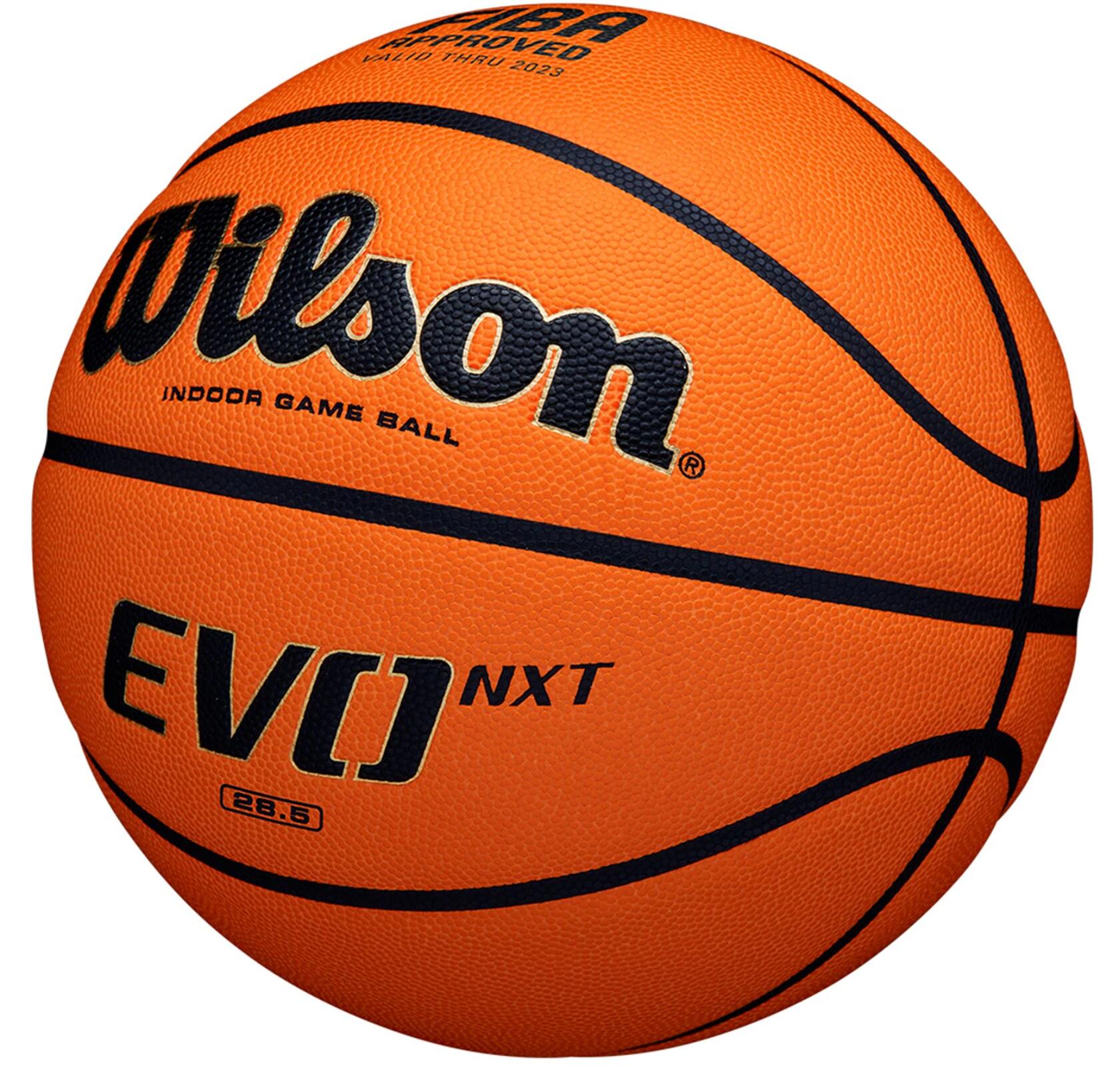 Piłka do koszykówki Kosza Wilson Evo Nxt Fiba Game Ball WTB096 7 3/6