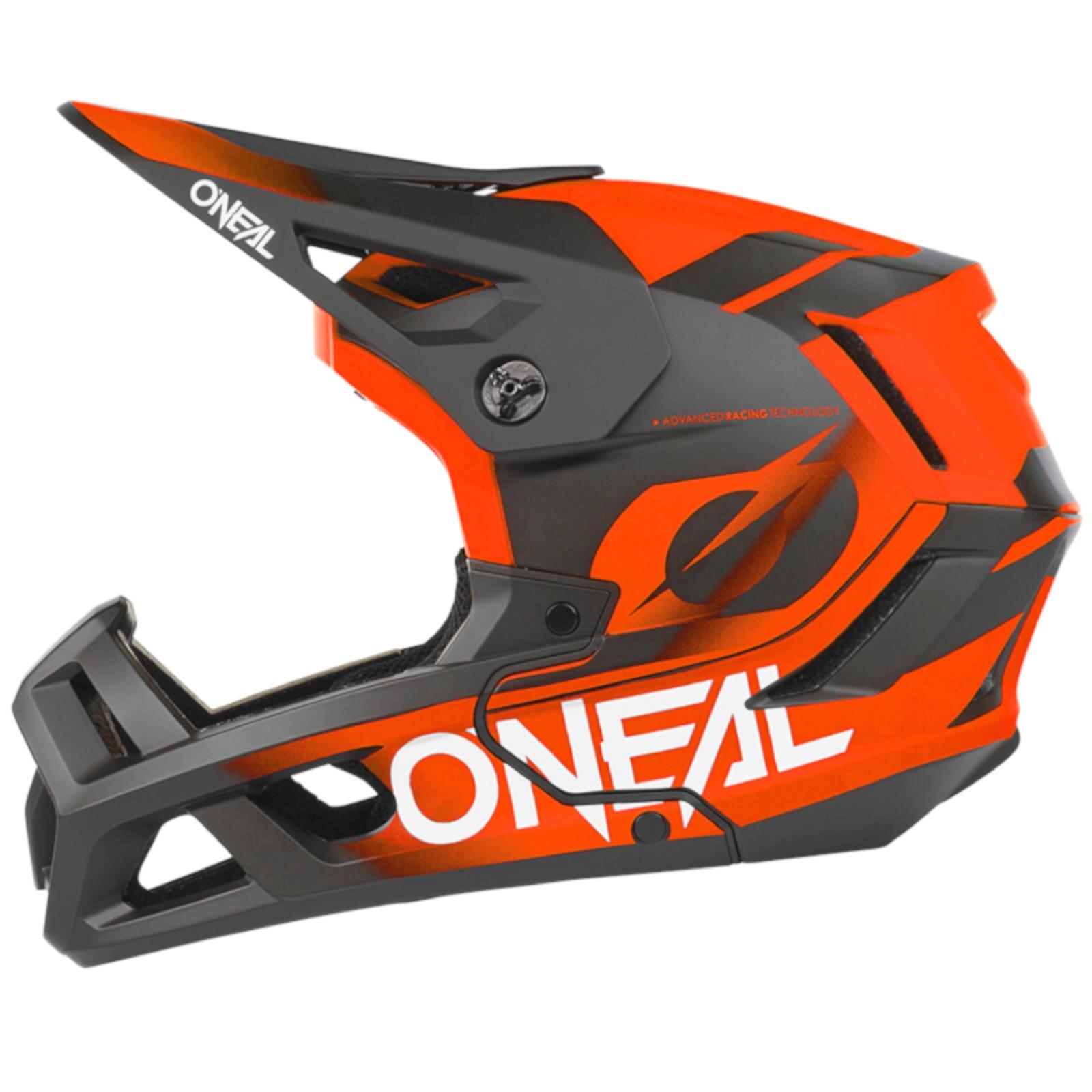 MTB Full Face SL1 Unisex Noir/Rouge 5/7