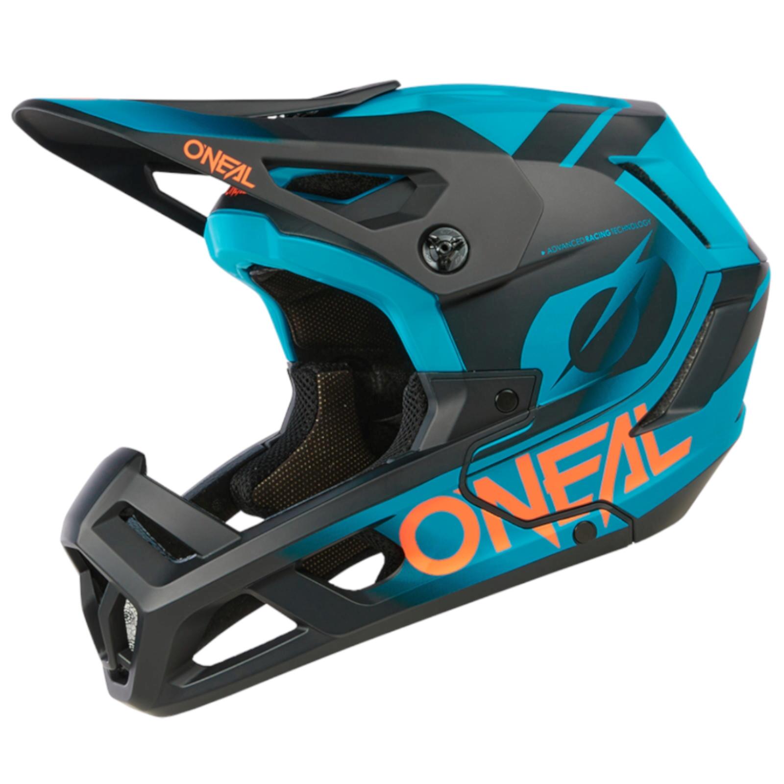 Capacete Integral MTB SL1 Unissexo Preto/Verde Água 2/7