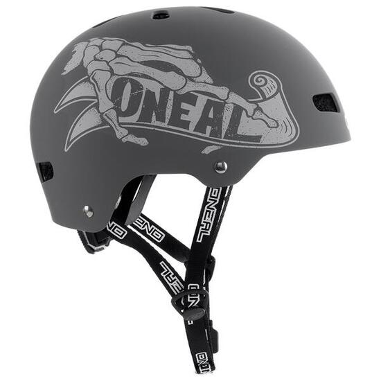 O'Neal 0584-B15 Casco Dirt Lid ZF Bones Grigio L/58-XL/61