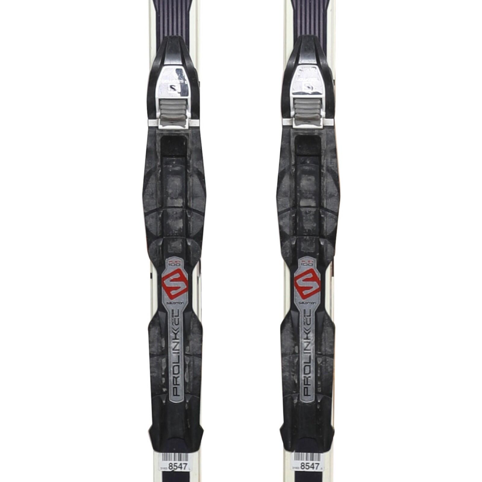SECOND HAND - Sci Di Fondo Salomon Aero 7 Skin Usato + Attacchi Prolink / Nnn 3/4