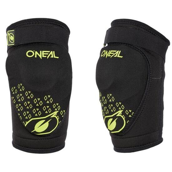 Genouillères Enfant O'Neal Dirt V.23 Noir / Jaune Fluo