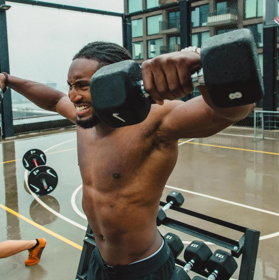 Hantle Nike Dumbbell 1 X 37,5 kg 4/5