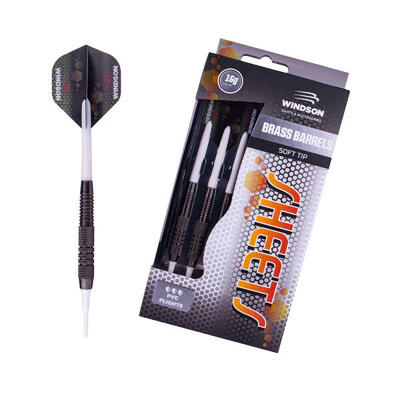 Set dartpijlen sheets 18g soft brass