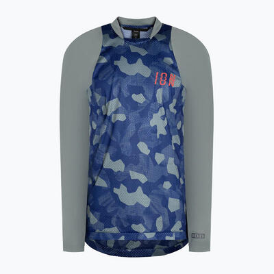 Heren fiets longsleeve ion scrub tidal green