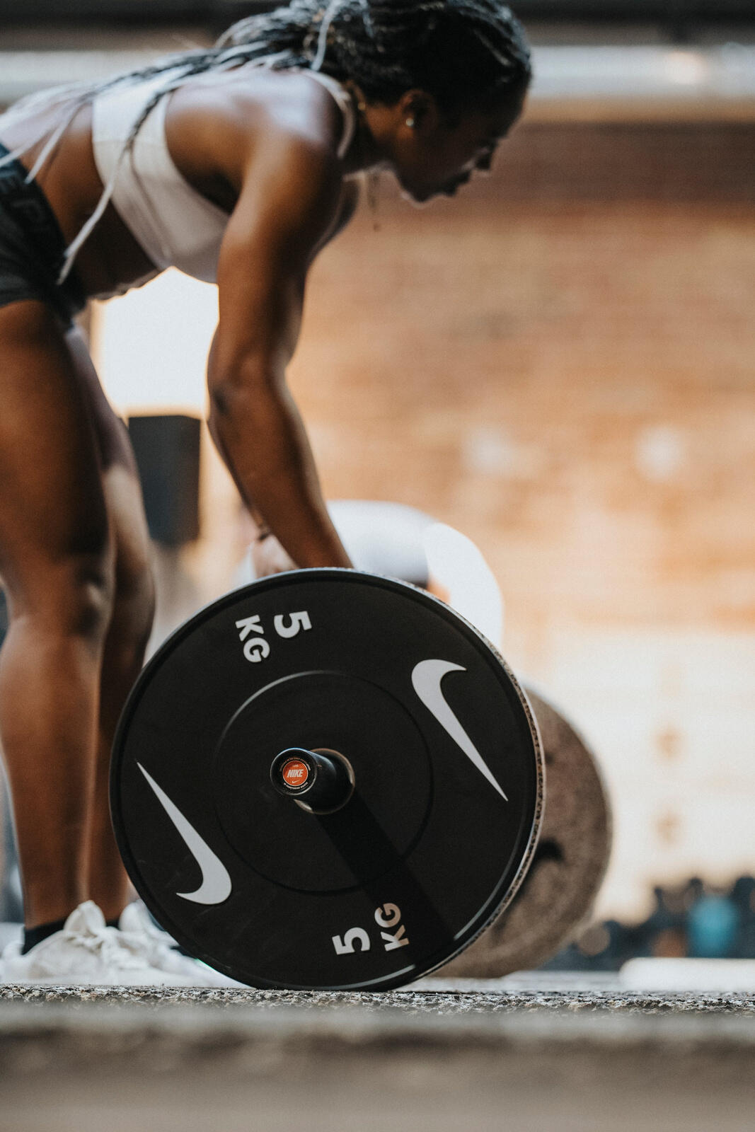 Obciążenie Talerze Nike Rubber Bumper Plates 1 X 25Kg 3/4