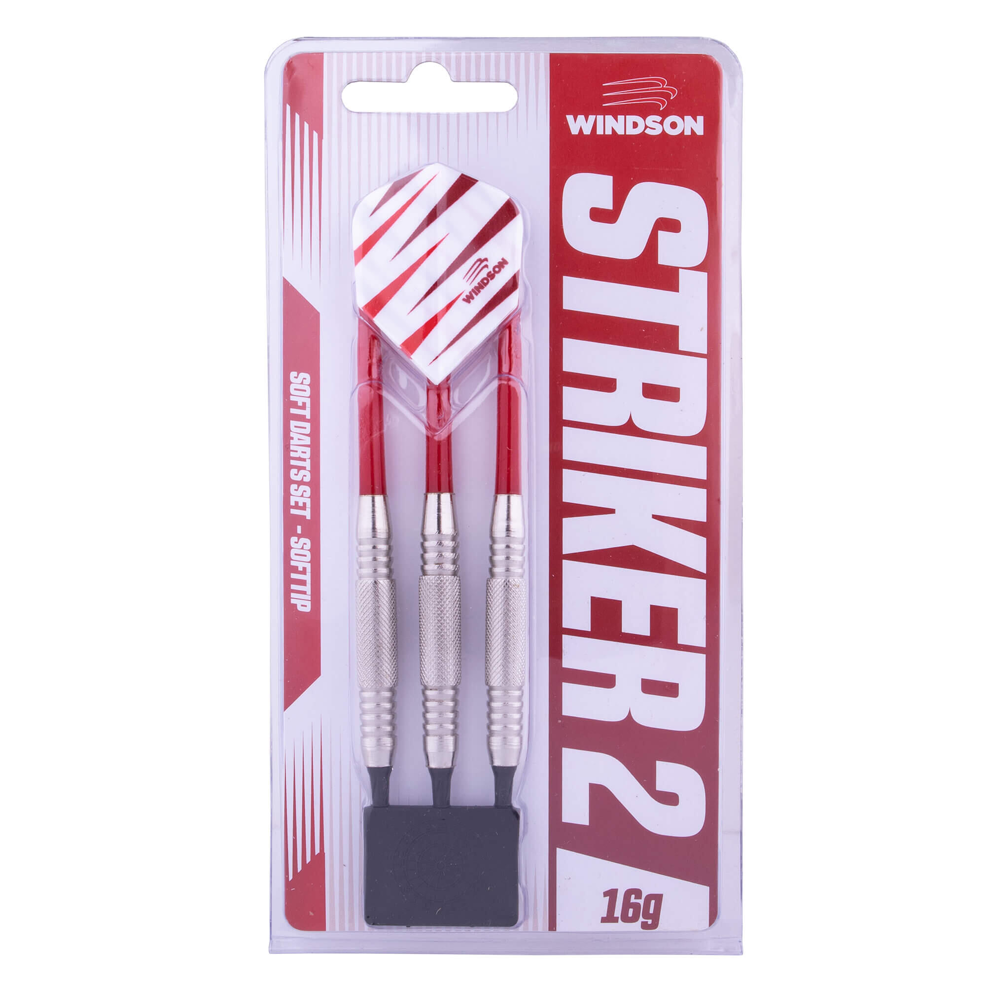 Set de fléchettes STRIKER 2 18g Pointe plastique - Fer 5/6