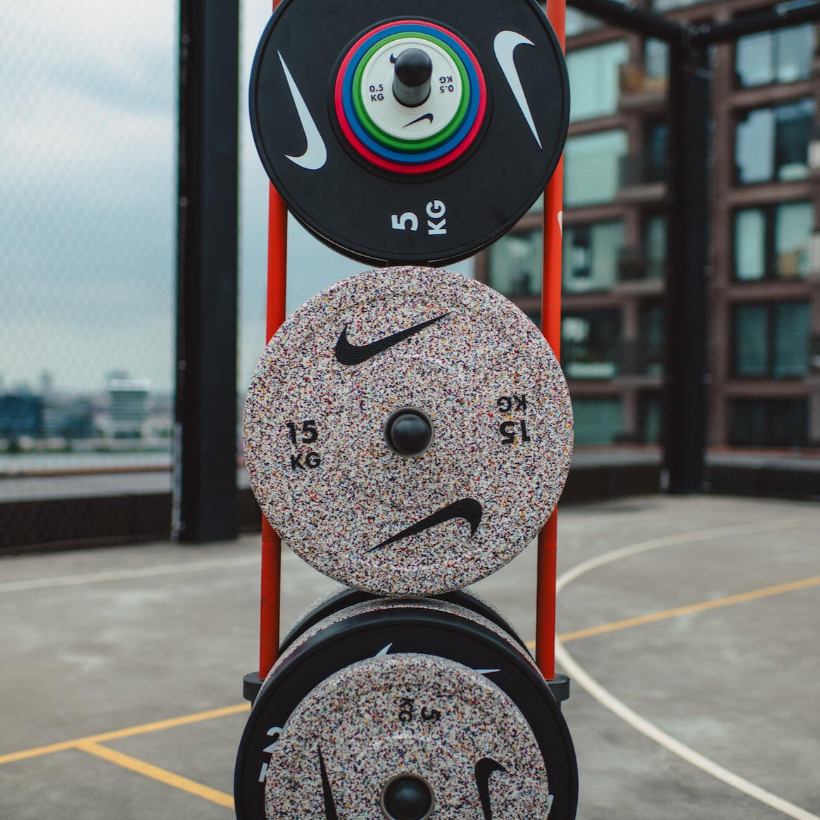 Stojak Na Gryfy I Obciążenia Nike Plate Tree 5/5