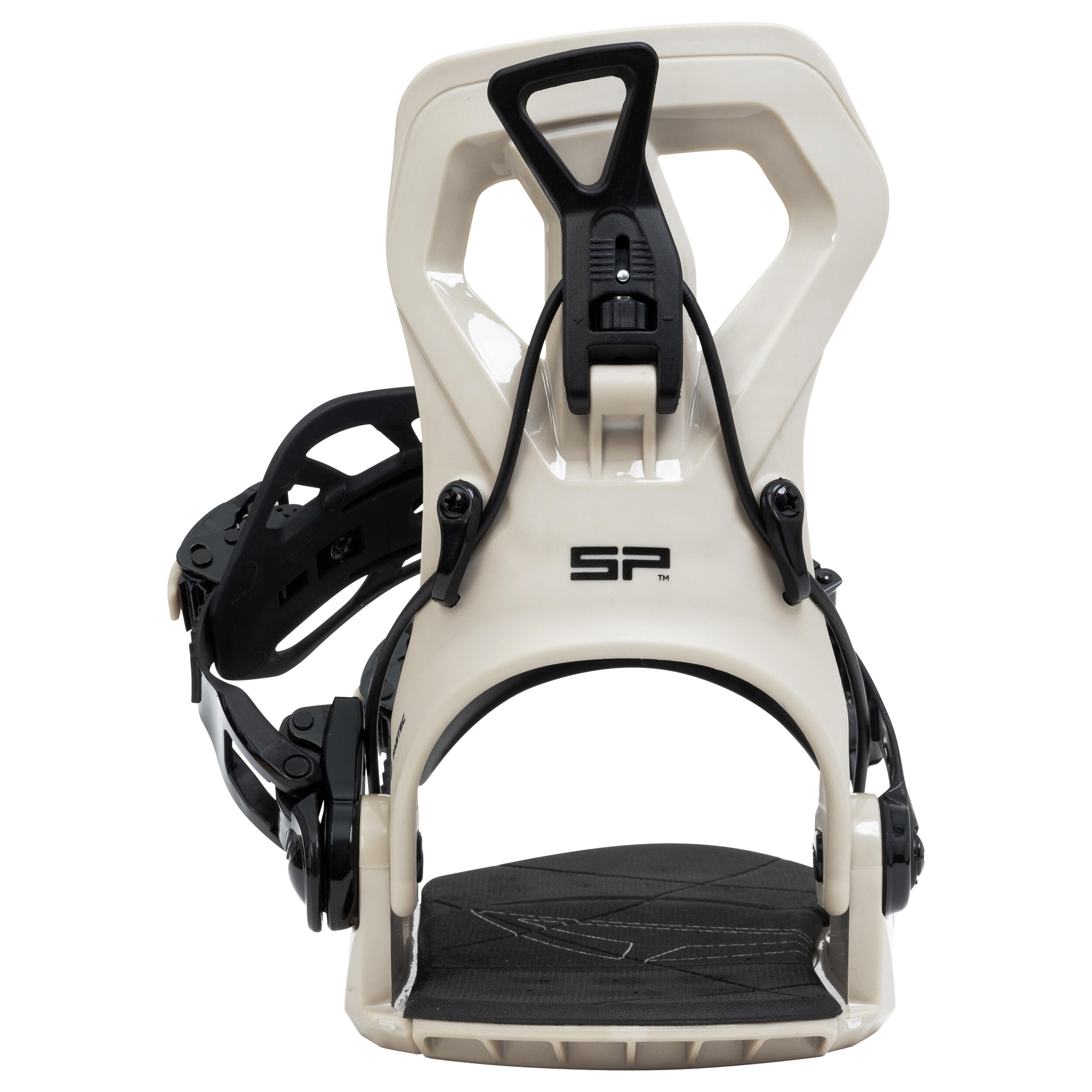 SP Bindings Snowboardbindung Base+ | Fastec + Strap in | unisex | beige 2/8