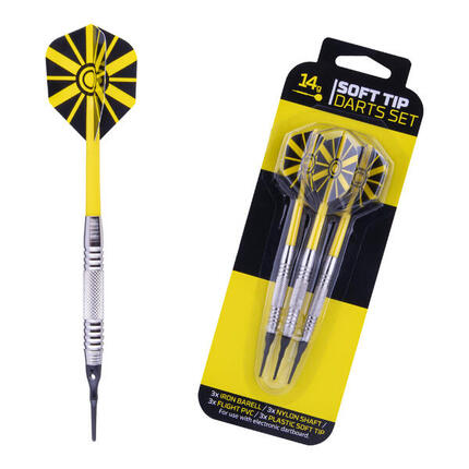 Dart-Set SOFTDARTS 2 14g Soft Iron