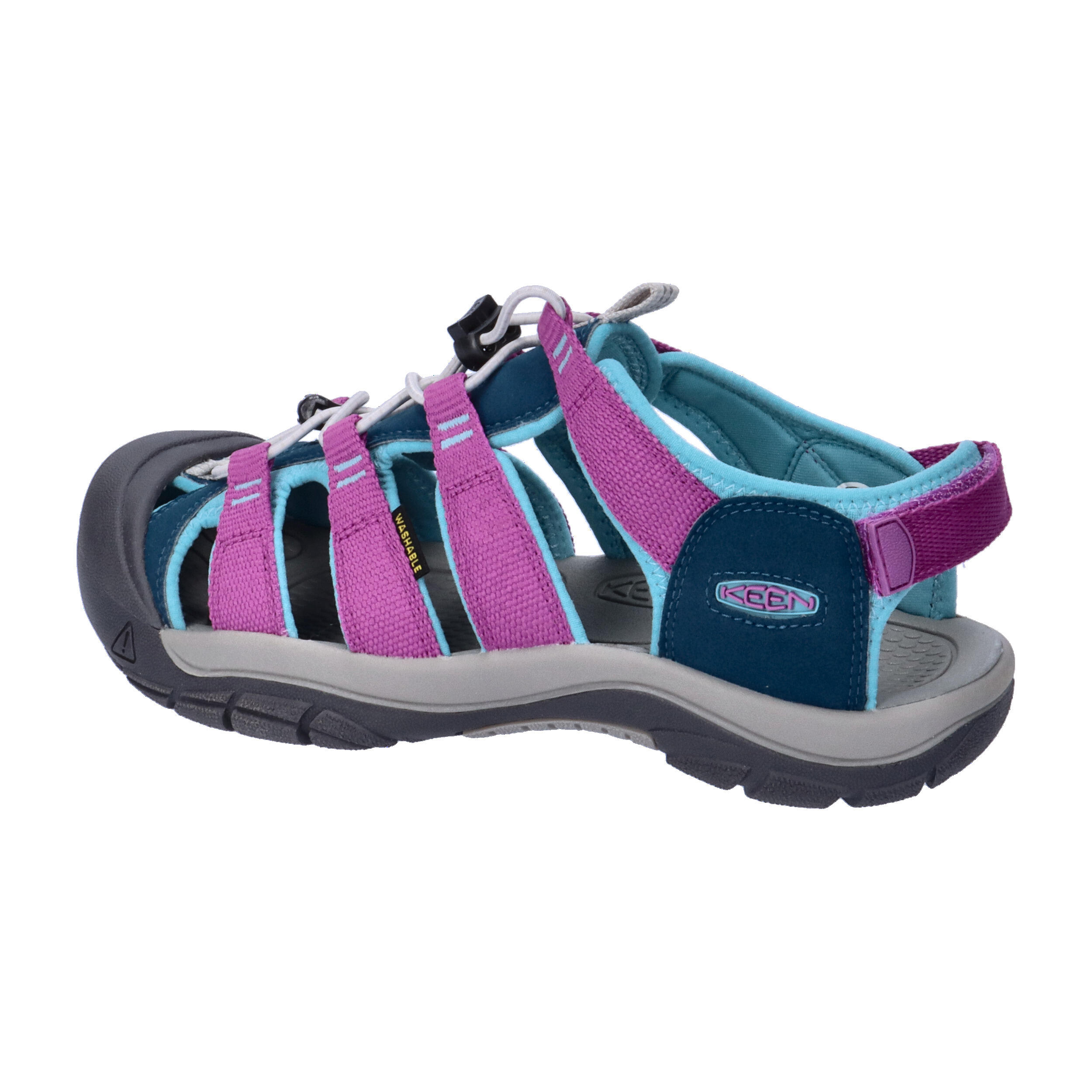 Keen Jr Newport Boundless Sandales enfant Legion Blue/Willowherb 2/10
