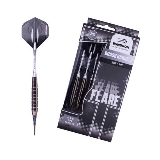 Dart-Set FLARE 20g Soft Brass