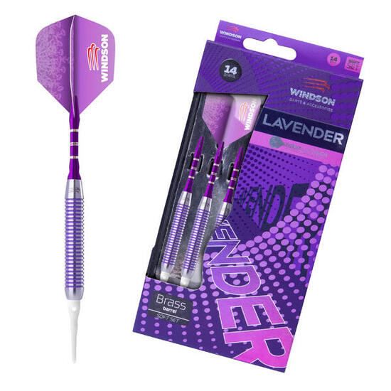 Dart-Set LAVENDER 14g Soft Brass