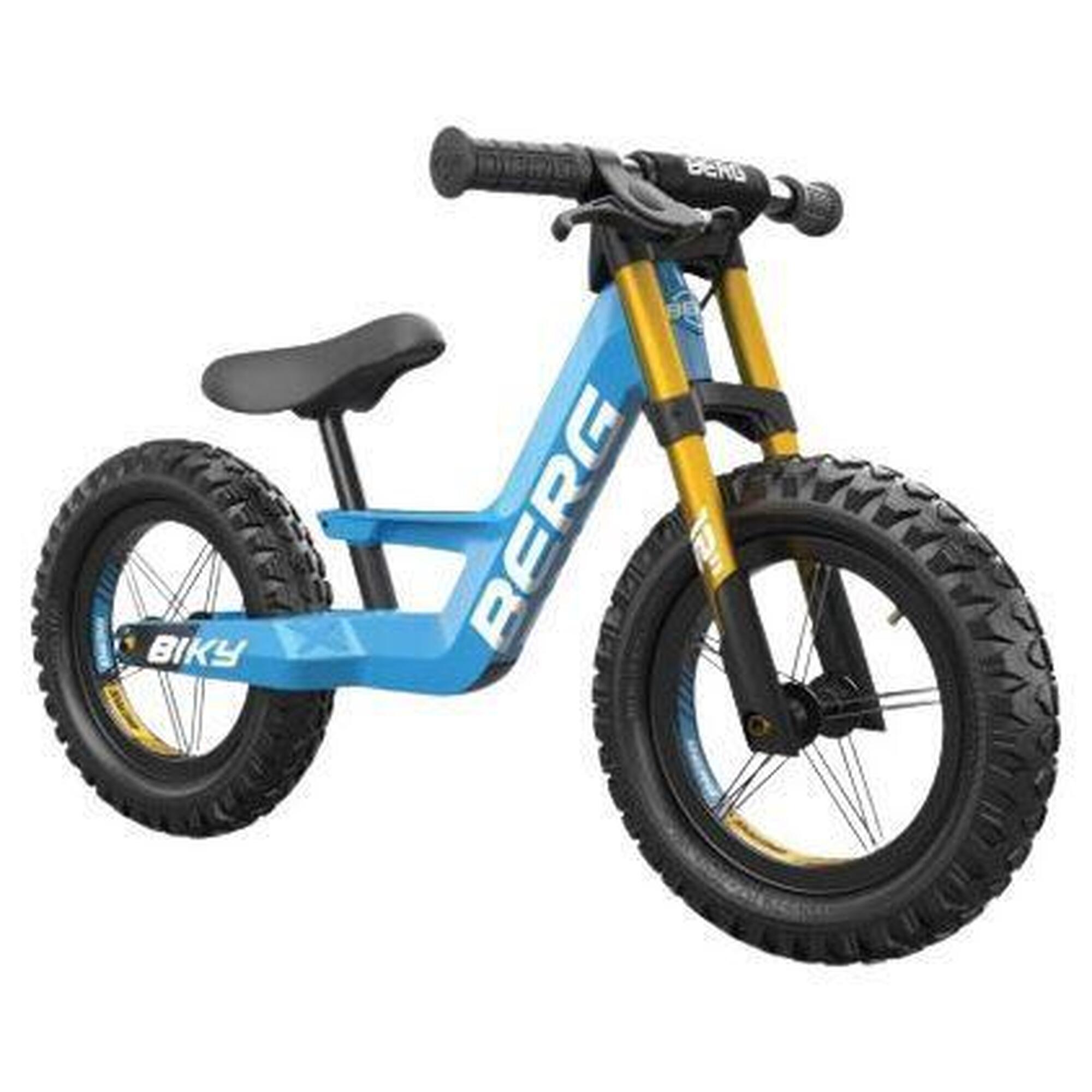 Berg - Draisienne Tout-terrain Berg Biky Cross Bleu 3 - 5 Ans - Vélo Enfant - Bleu - 89 Cm - Decathlon