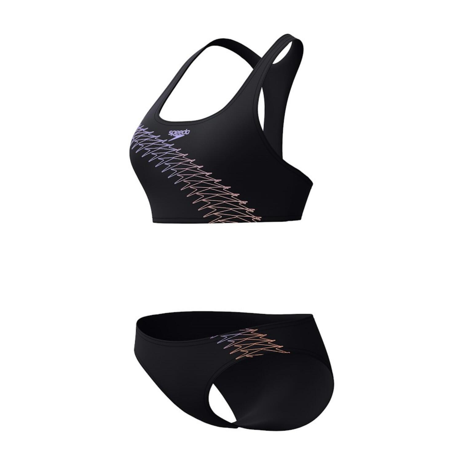 Speedo Placement Bikini Damen chlorbeständig 4/4