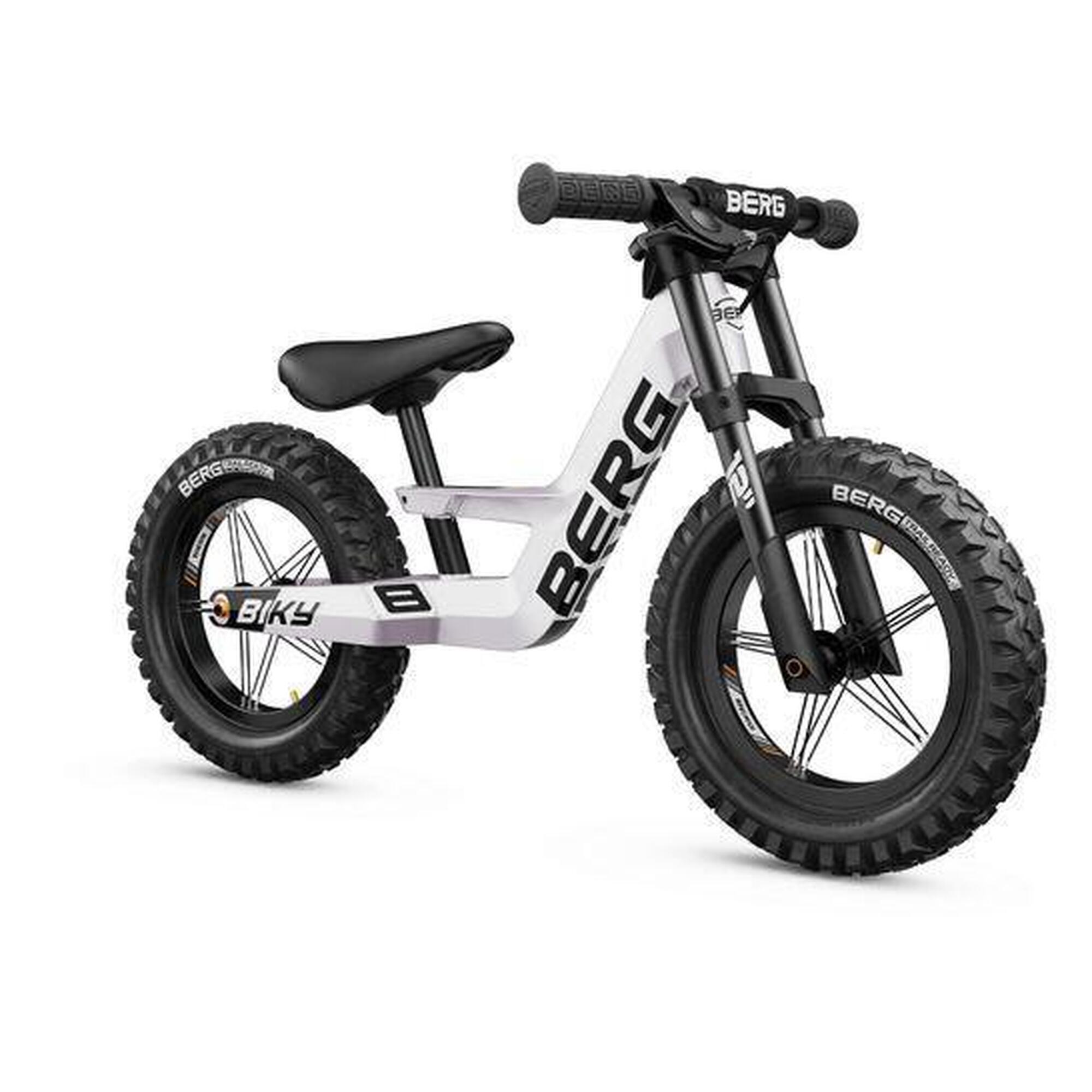 Berg - Draisienne Tout-terrain Berg Biky Cross Blanc 3 - 5 Ans - Vélo Enfant - Blanc - 89 Cm - Decathlon