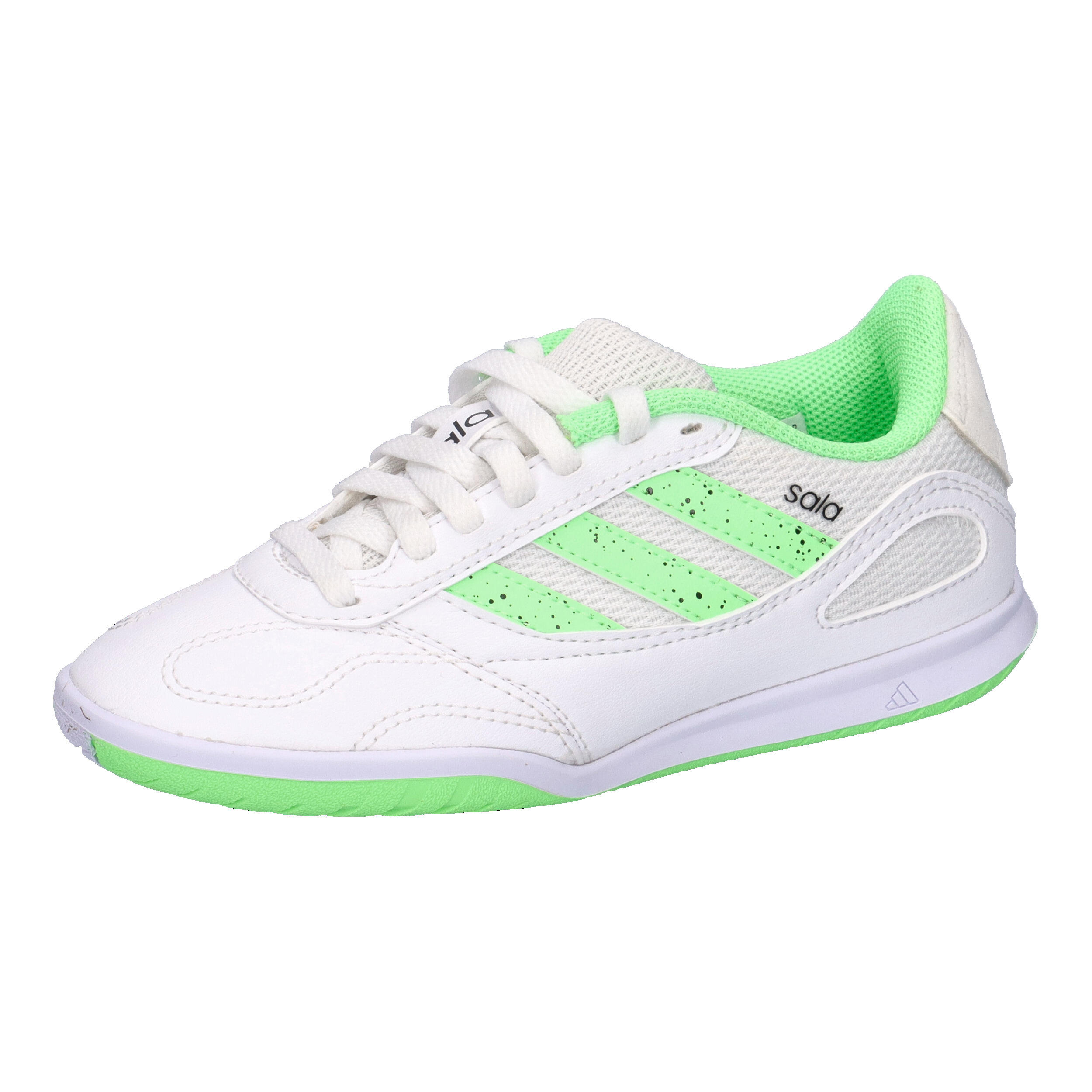 Adidas - Chaussures De Football Enfant Adidas Super Sala Competition Iii Indoor - Chaussures De Sport - Blanc|noir|vert - Decathlon