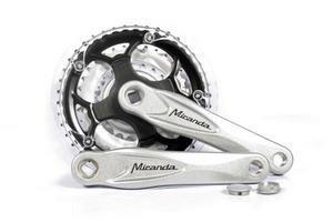 MIRANDA Miranda Cranket Alfa 3 8 mm CRANK 170 mm 48 38 28T Silver