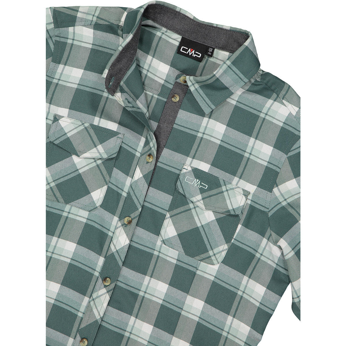 Chemise manches longues en polyester recyclé femme CMP 4/4