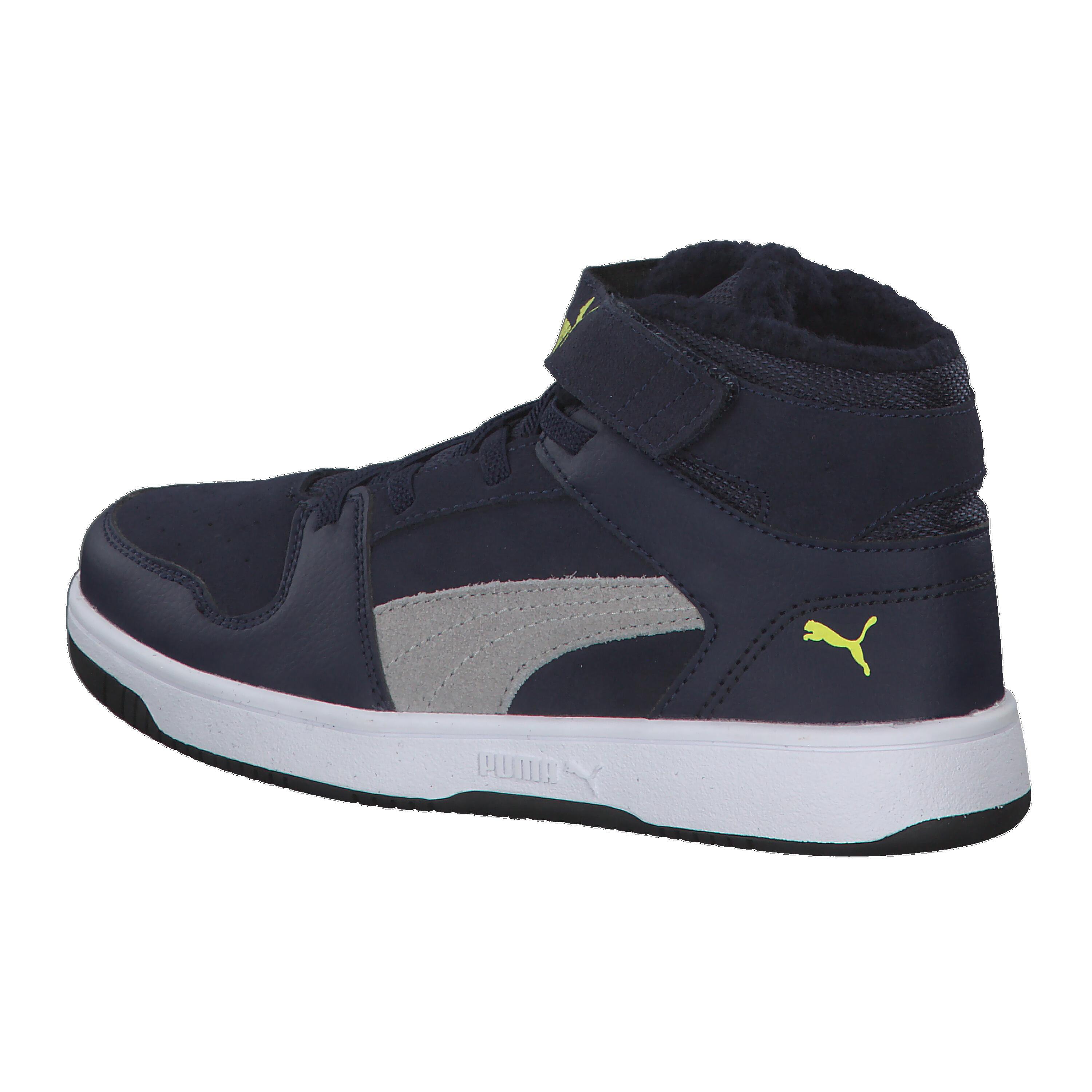 Puma Kinder Sneaker Rebound Layup Fur SD V PS 370498 3/7