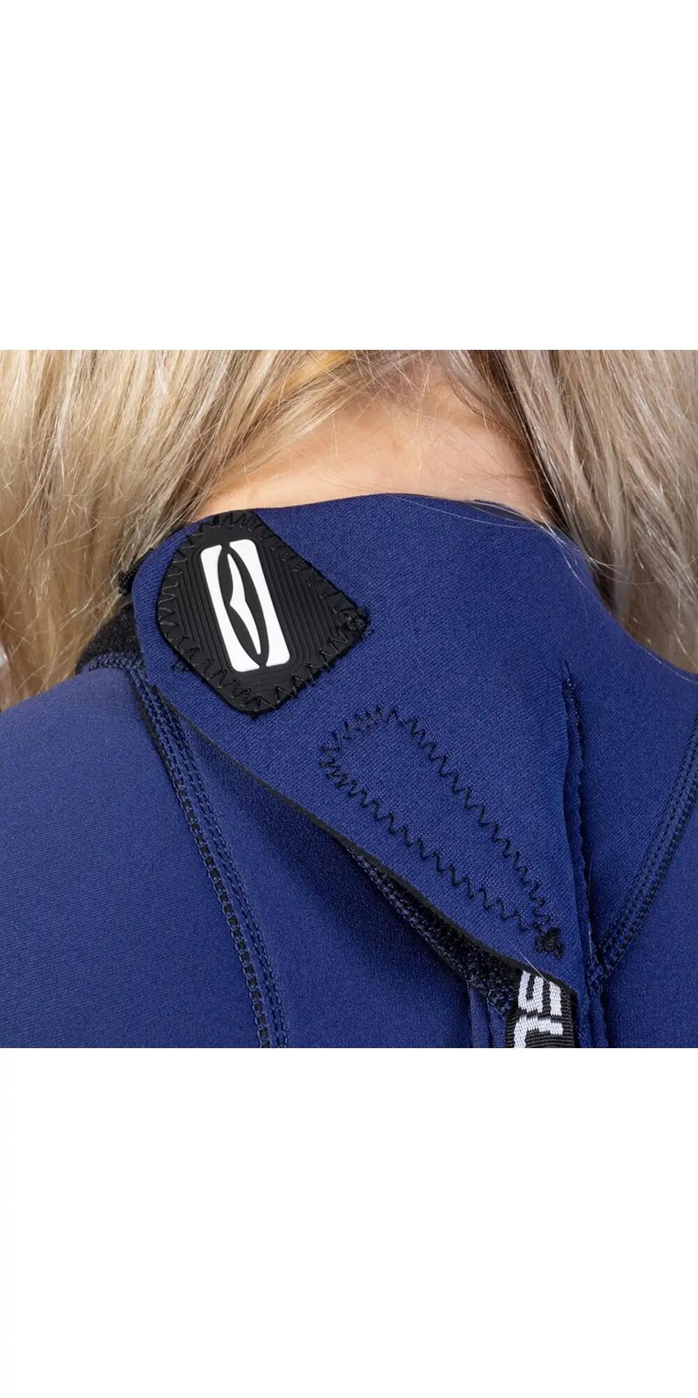 Combinaison de Surf 3/2mm Zip Dos - Response - Bleu - Femme 4/7