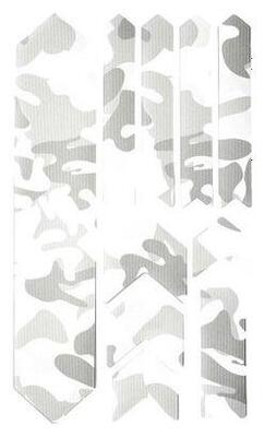 All mountain style extra camo frame guard kit white