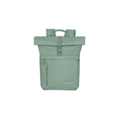 BASICS Rollup Rucksack, Hellgrün