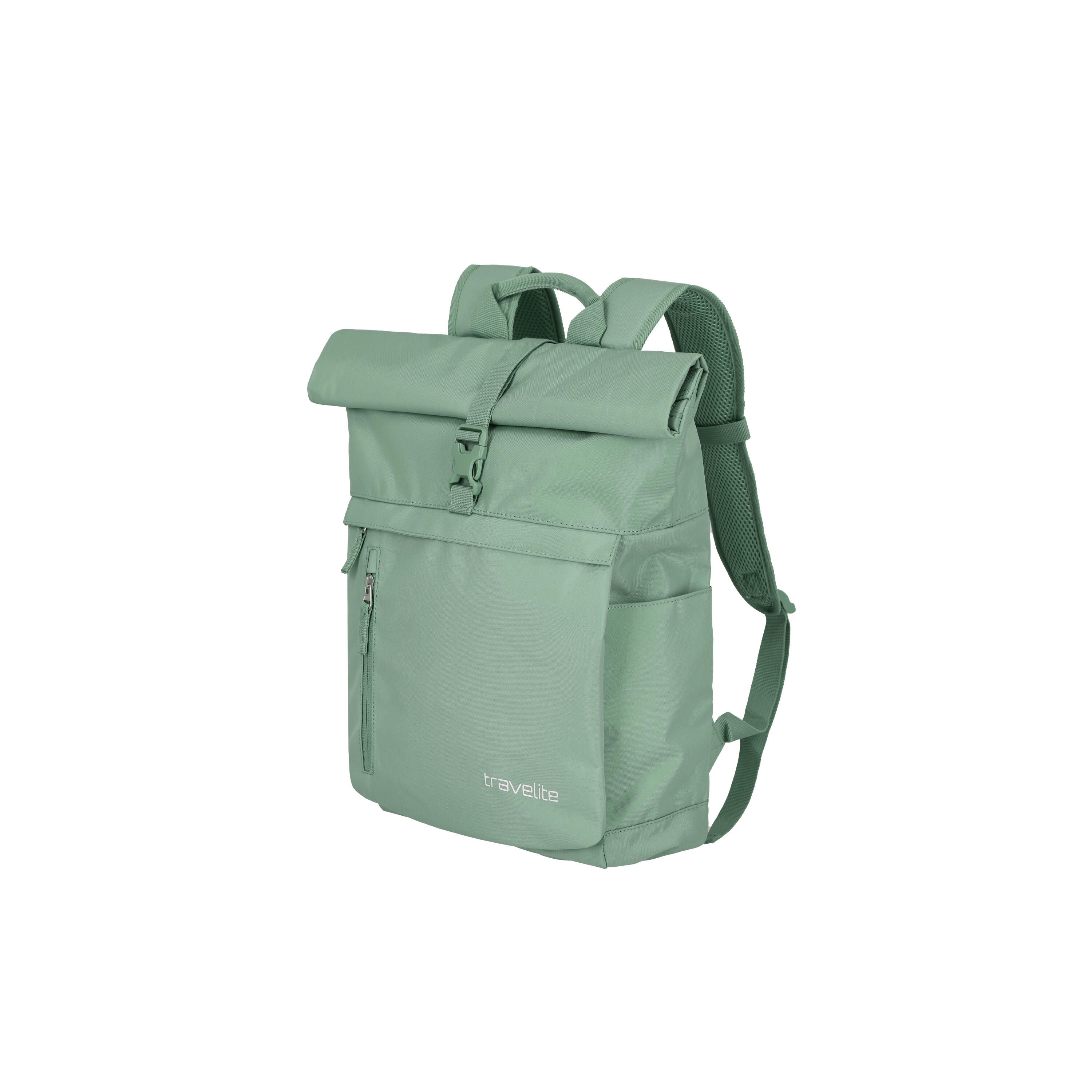 BASICS Rollup Rucksack, Hellgrün 3/6