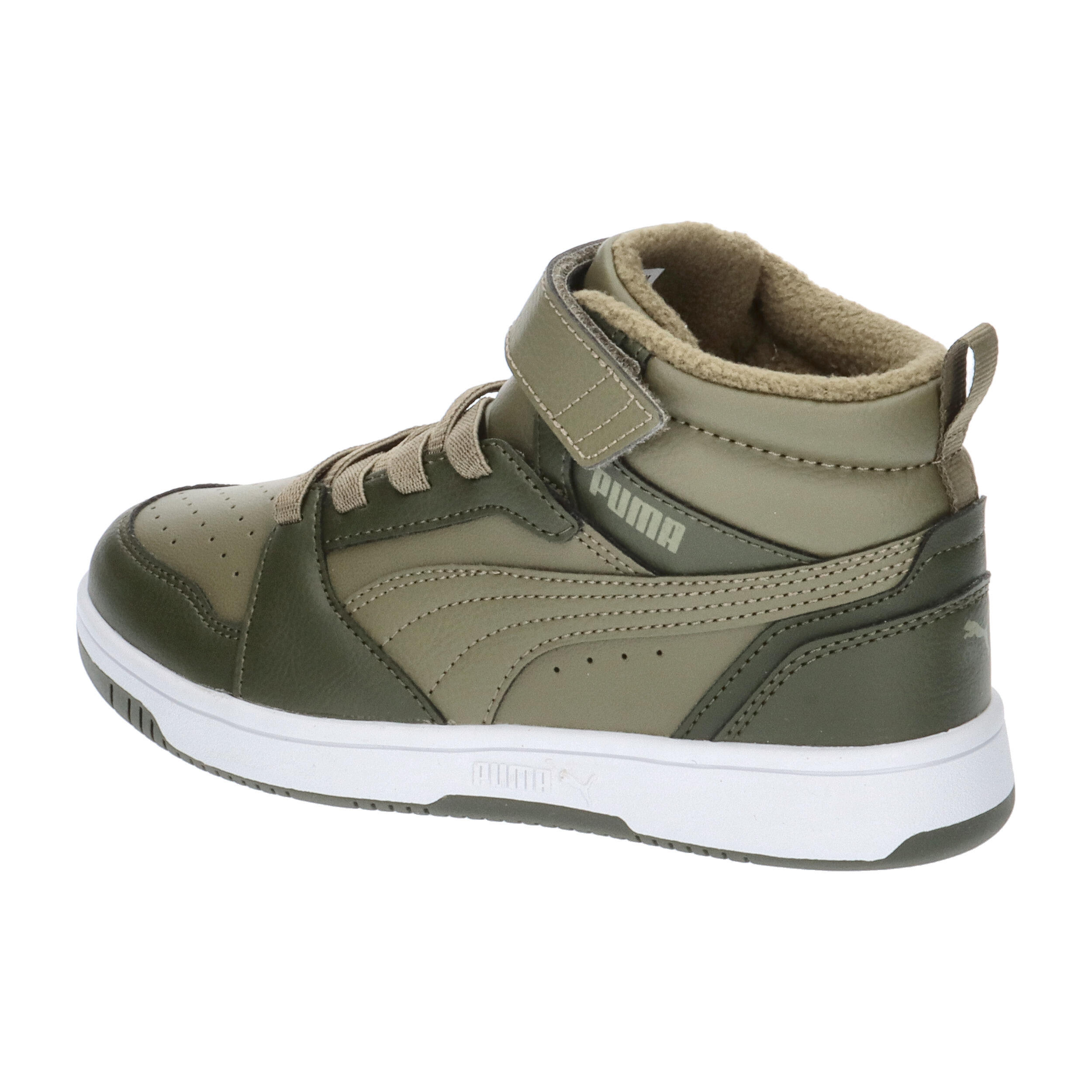 Puma Kinder Sneaker Rebound V6 Mid WTR AC+ PS 307979 10/14