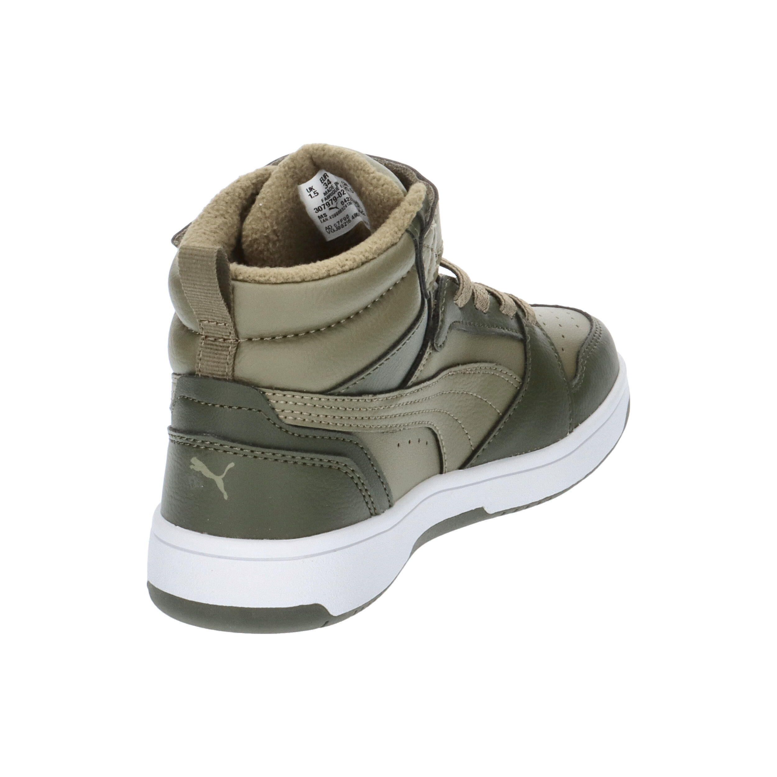 Puma Kinder Sneaker Rebound V6 Mid WTR AC+ PS 307979 13/14