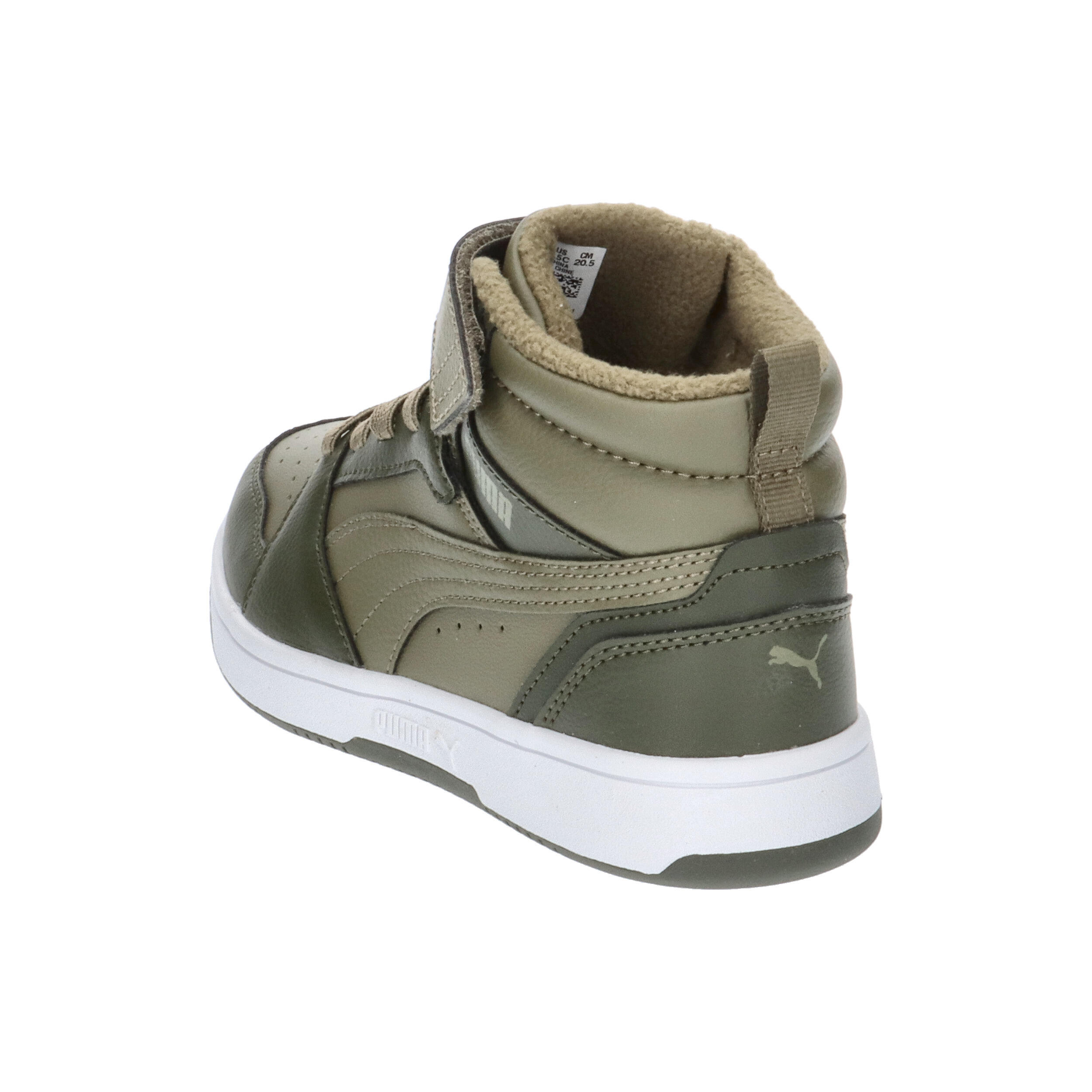 Puma Kinder Sneaker Rebound V6 Mid WTR AC+ PS 307979 11/14
