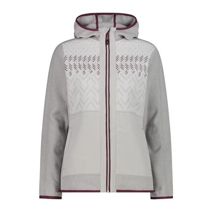 CMP Damen Fleecejacke Woman Jacket Fix Hood 33H2336