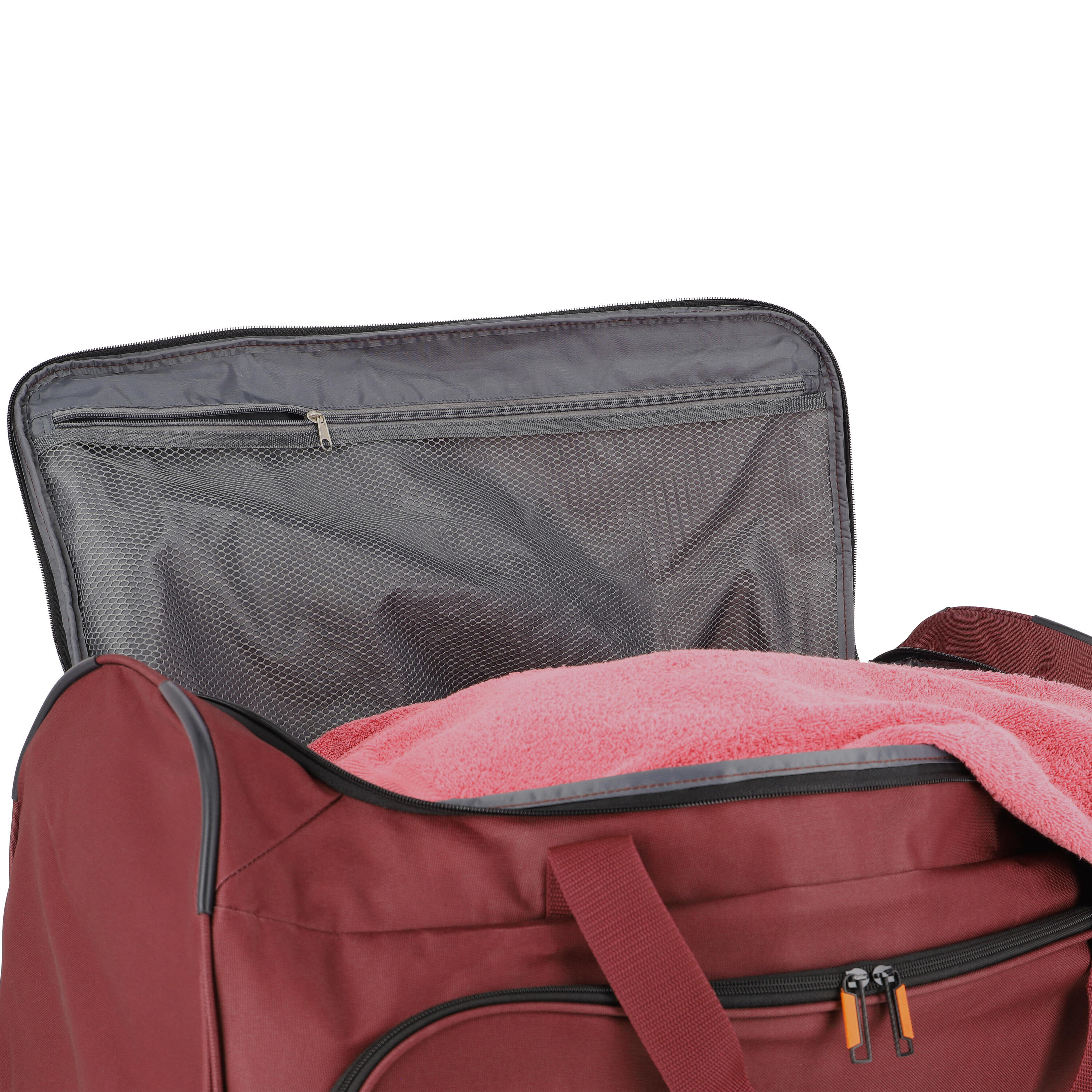BASICS FRESH Rollenreisetasche, Bordeaux 2/7
