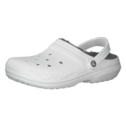 Sandały CROCS CLASSIC LINED CLOG Biały