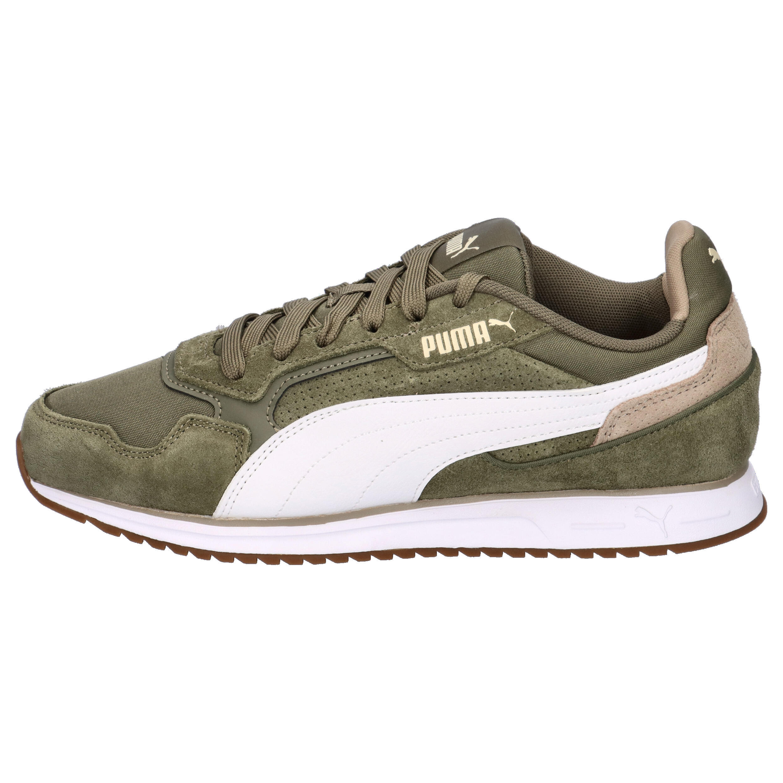 Baskets Puma Modèle Softride St Miler Sd Couleur Vert 2/7