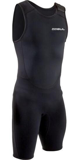 Combinaison de Surf Short John 3/2mm Flatlock Noir - Response - Homme