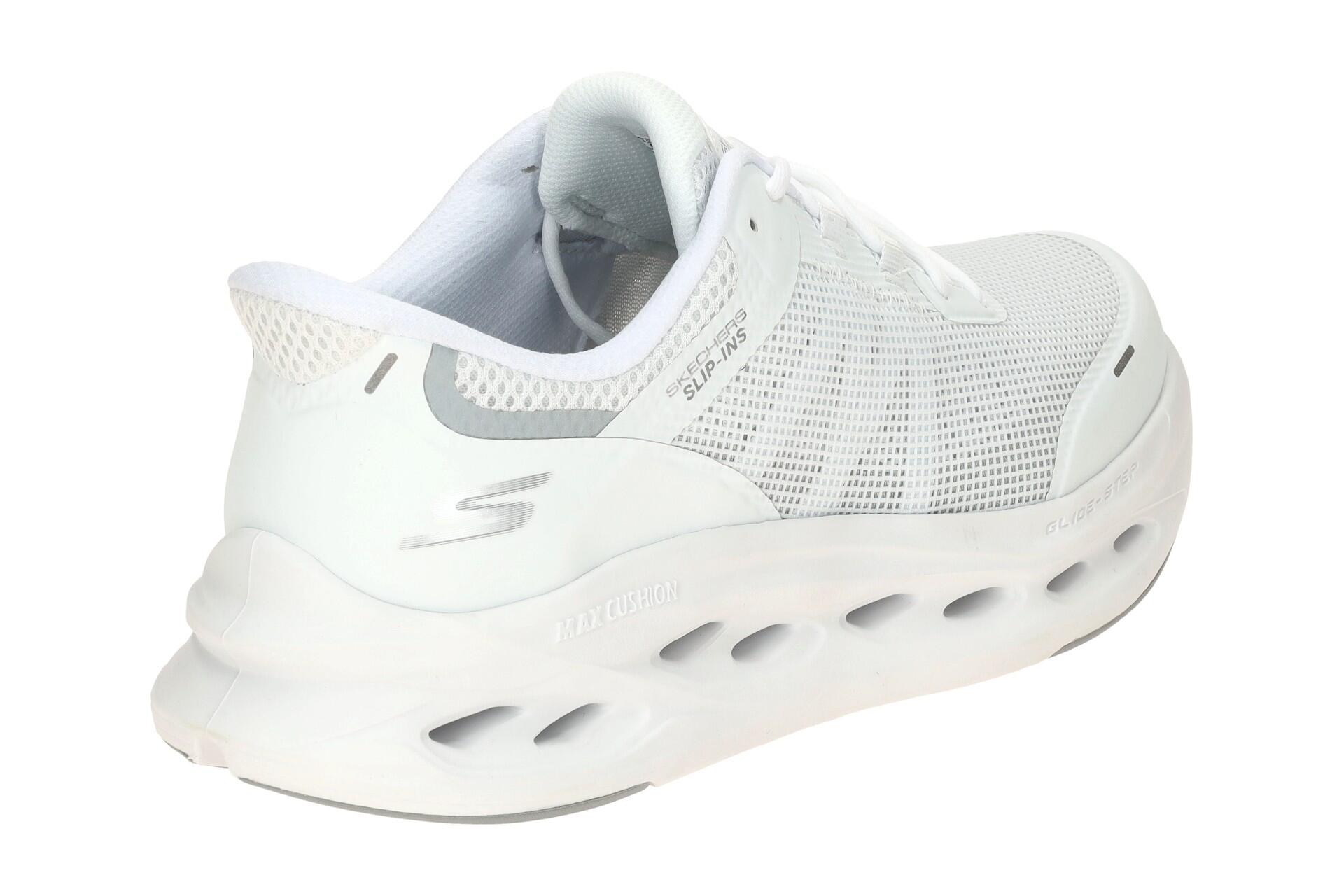Skechers MAX CUSHIONING Schuhe weiß Damen Glide-Step 129401 4/7