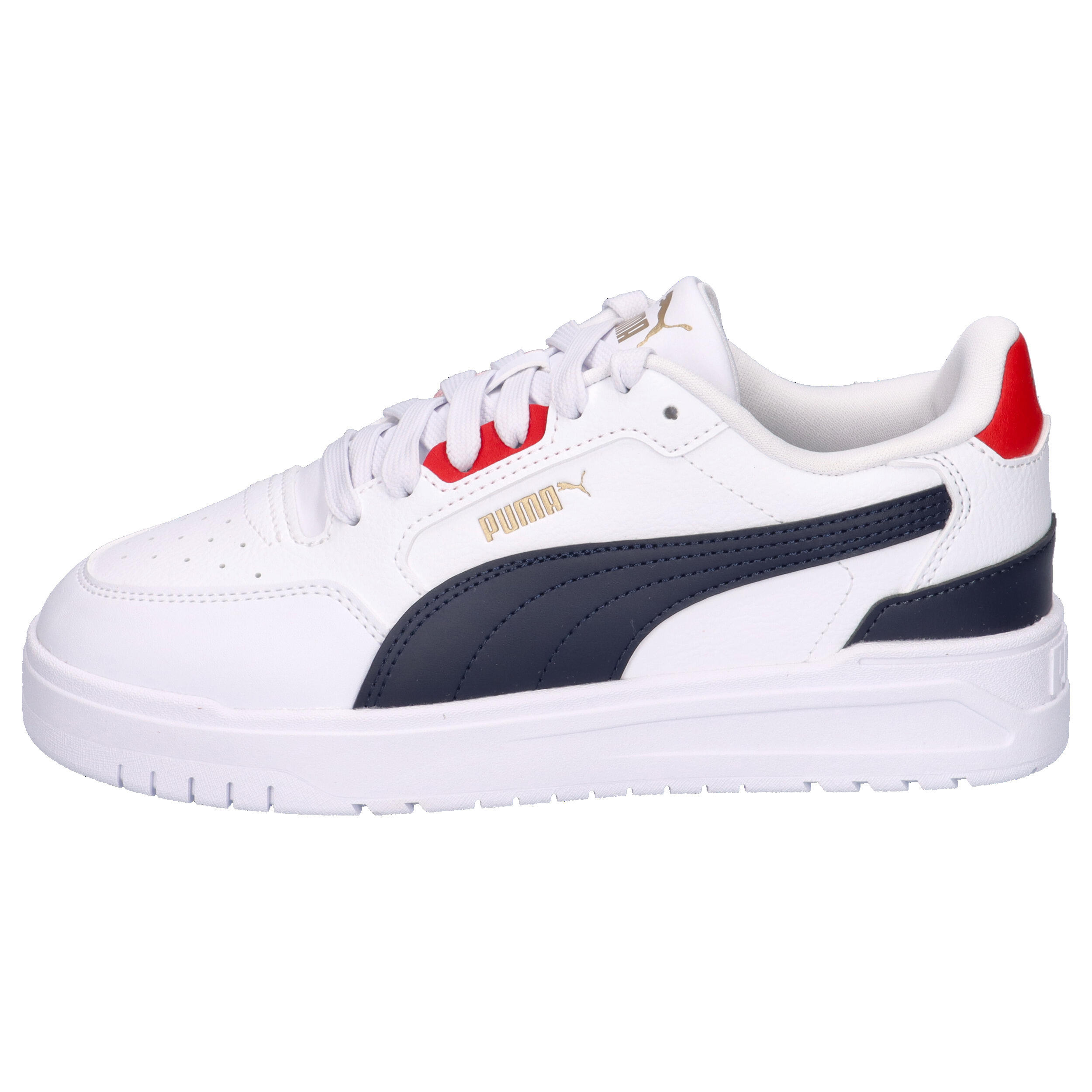 Ténis Puma Modelo Shuffle Downtown Lo Jr Cor Branco 2/7