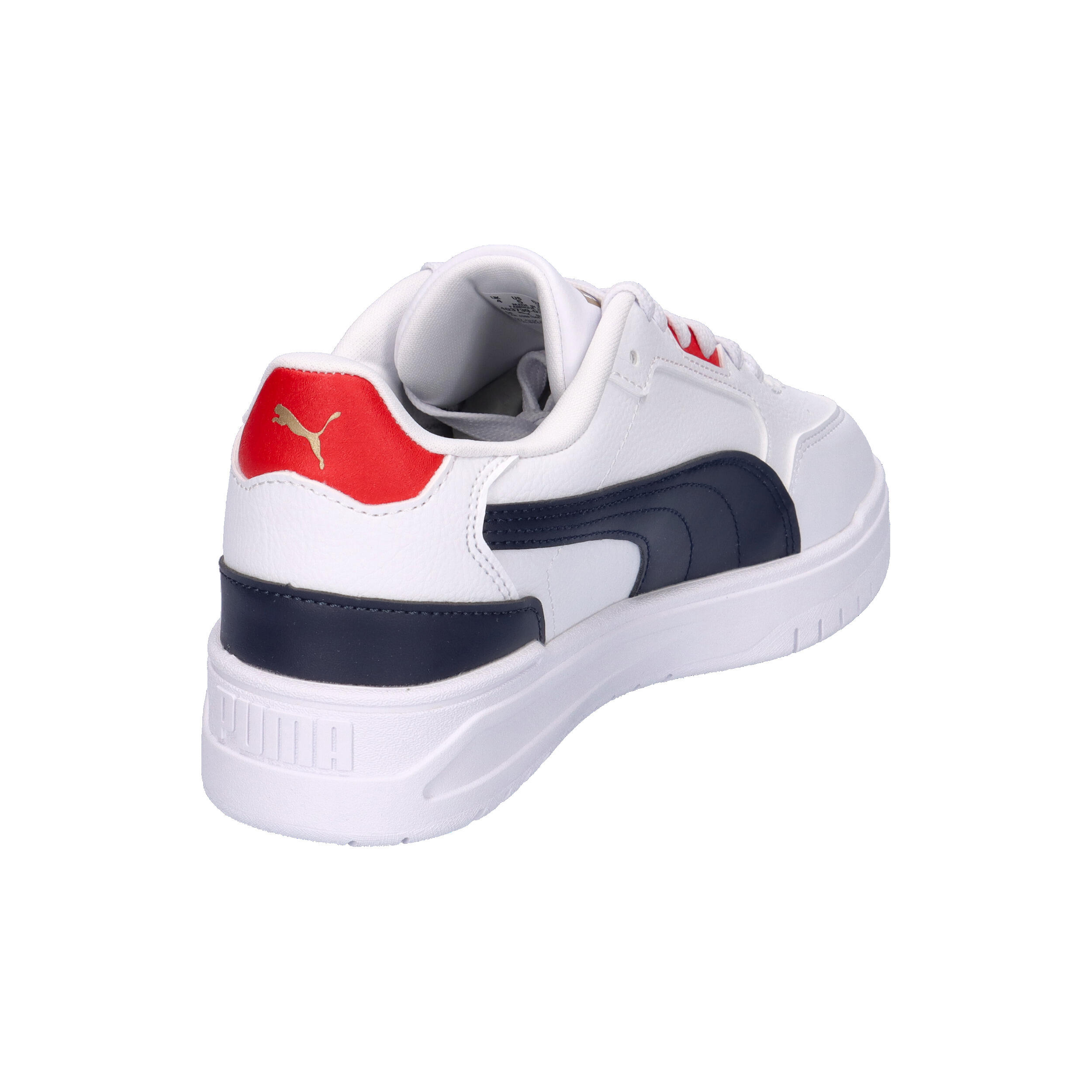 Ténis Puma Modelo Shuffle Downtown Lo Jr Cor Branco 6/7