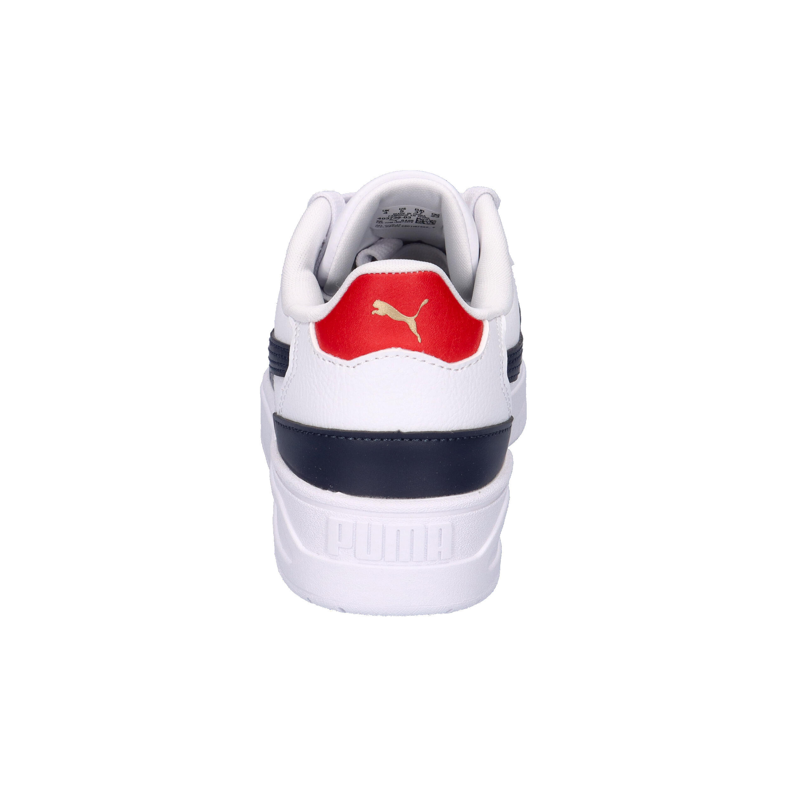 Ténis Puma Modelo Shuffle Downtown Lo Jr Cor Branco 5/7