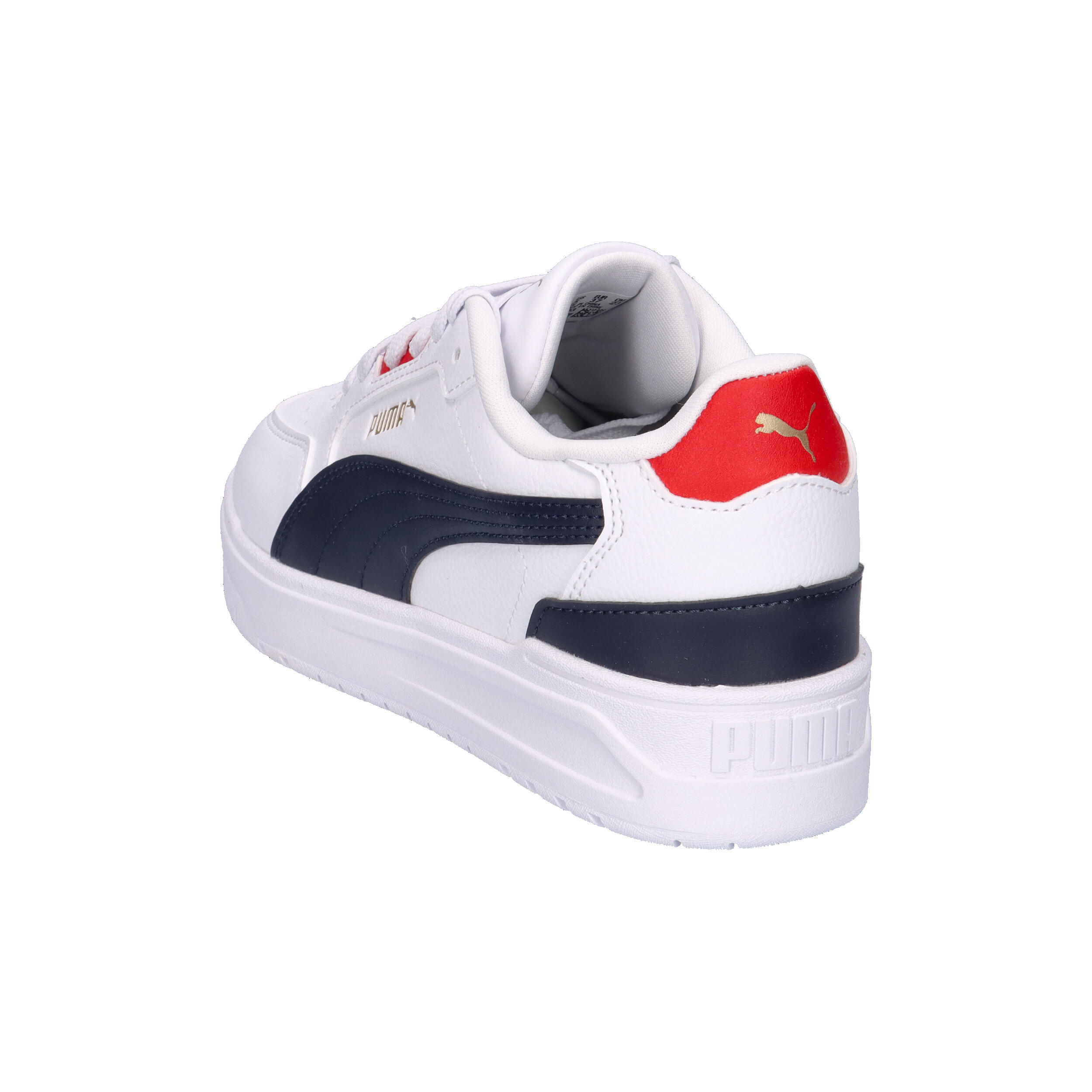 Ténis Puma Modelo Shuffle Downtown Lo Jr Cor Branco 4/7