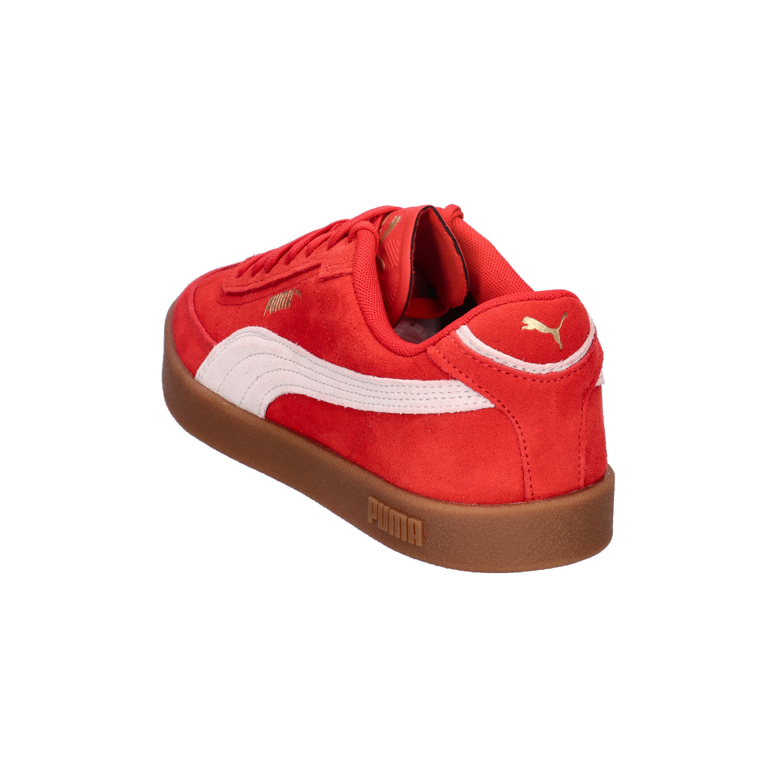 Baskets Puma Modèle Club Ii Era Suede Couleur Rouge 4/7