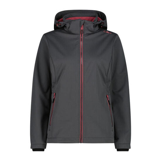 CMP Damen Softshelljacke Woman Jacket Zip Hood 35A1516
