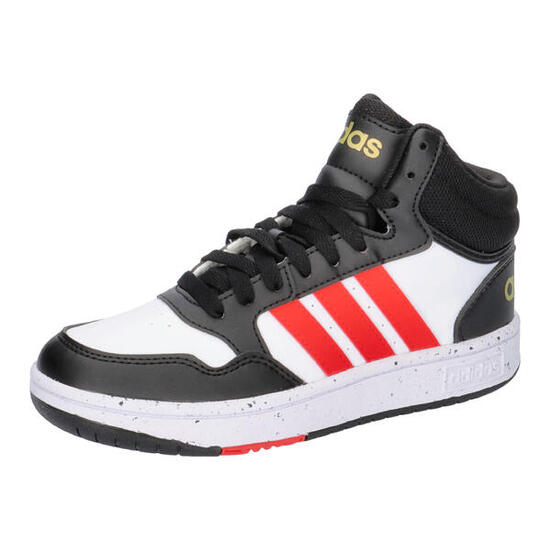 Adidas - Hoops mid 3.0 bco/negro/rojo HR0227