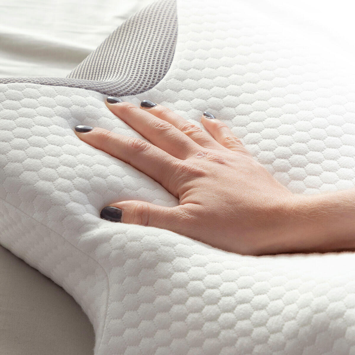 Oreiller Ergonomique Viscoélastique Soutien des Cervicales INNOVAGOODS 4/5