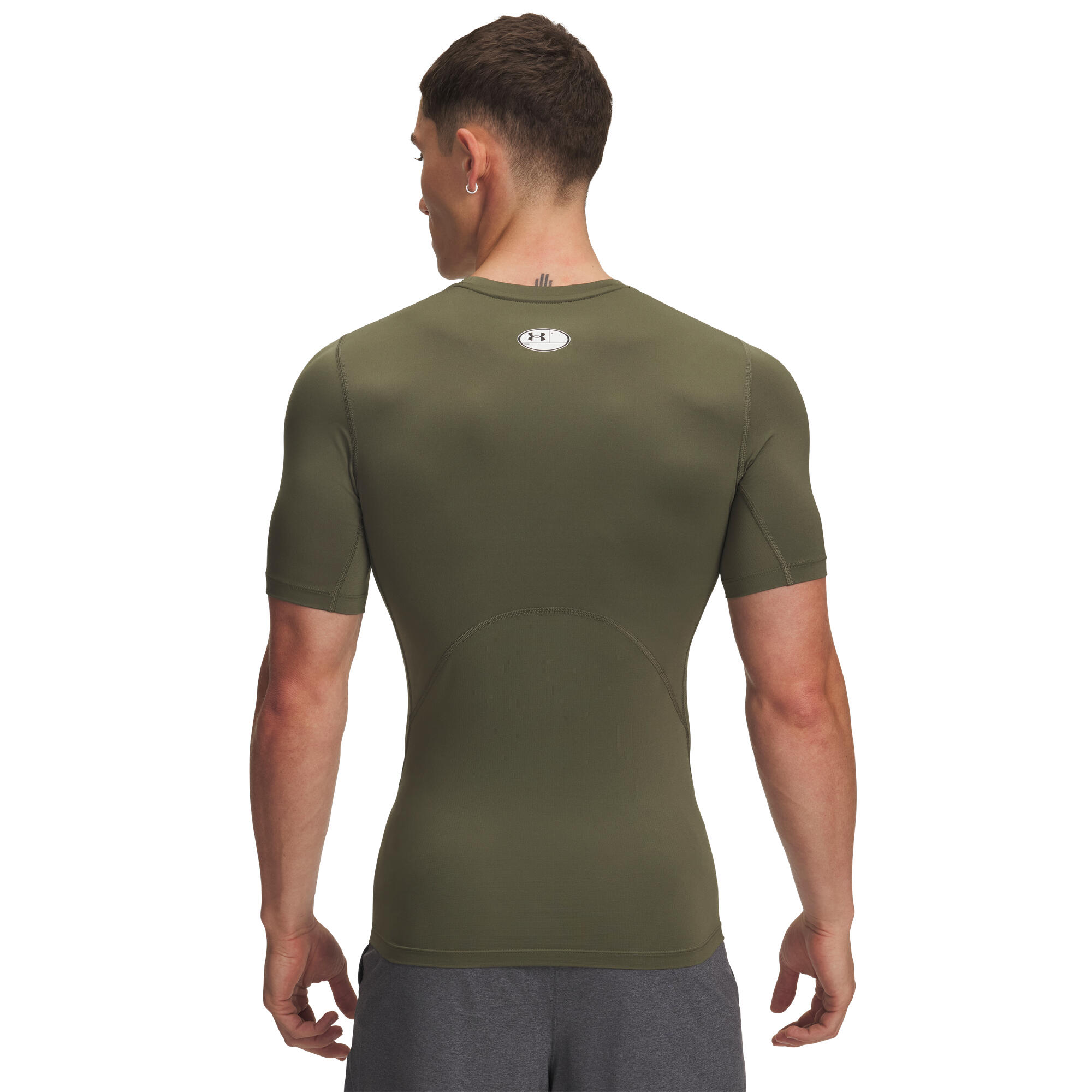T-shirt compressione Under Armour HG Armour manica corta 4/4