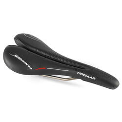 Selle Bassano SB Modular Road — selle noire réglable 130–155 mm