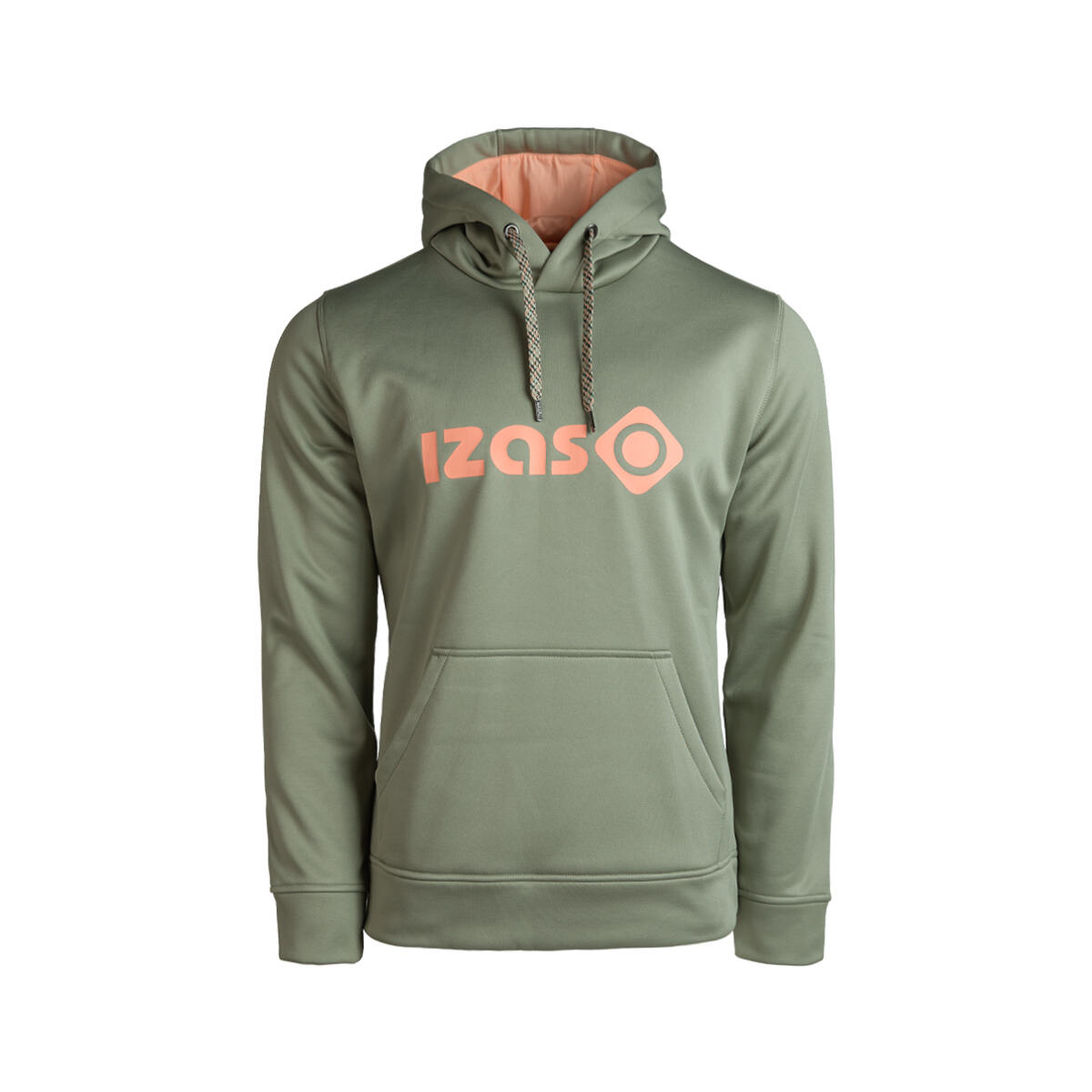 Izas Sudadera de hombre DUERO M V4 con capucha ajustable , logotipo y bolsillo