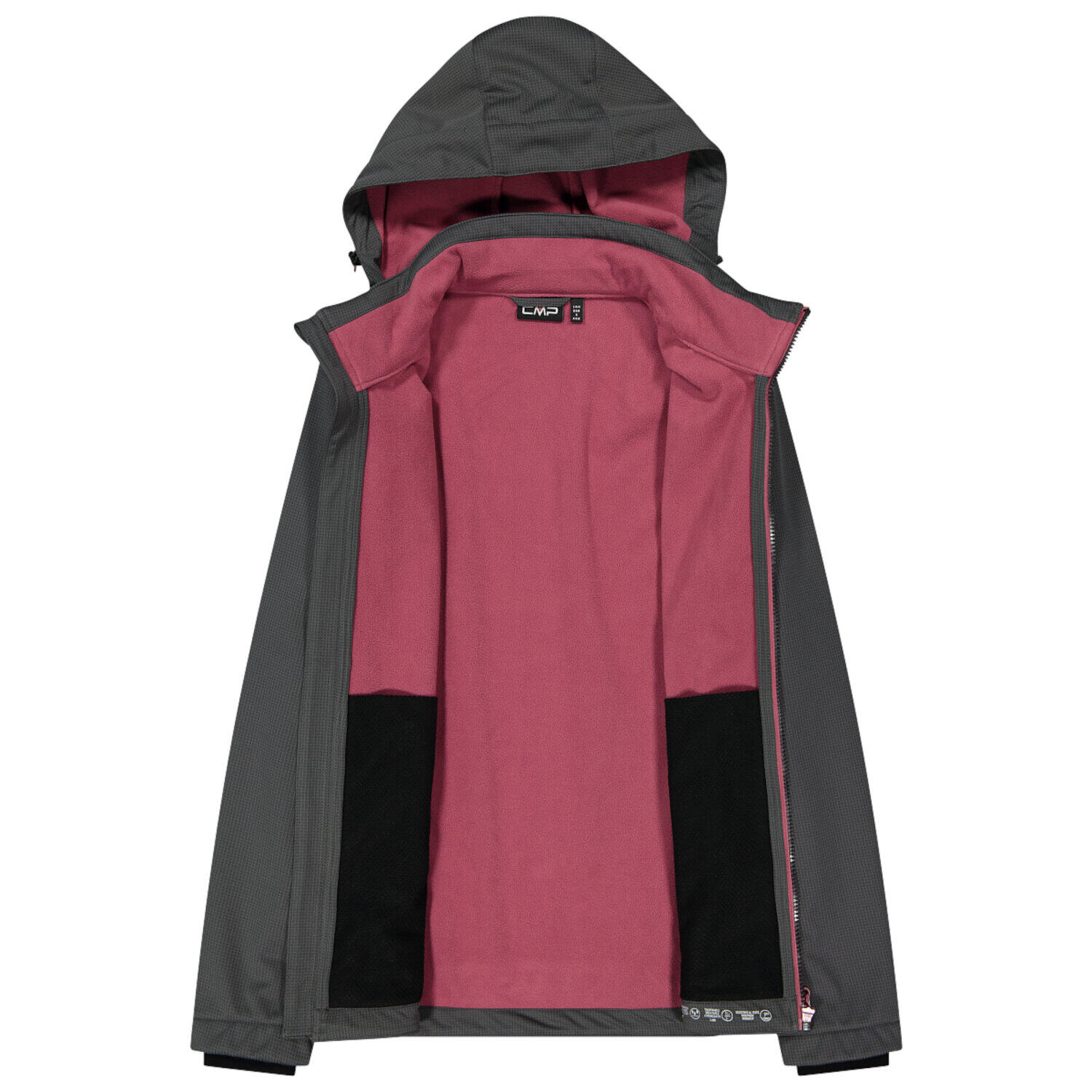 CMP Damen Softshelljacke Woman Jacket Zip Hood 35A1516 3/11